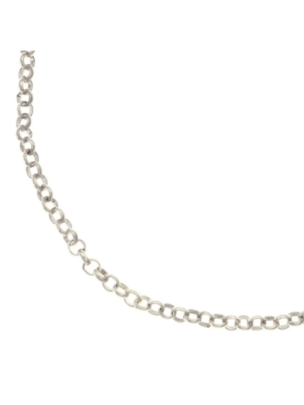 Chrome Hearts Neckchain Roll Chain Necklace Silver
